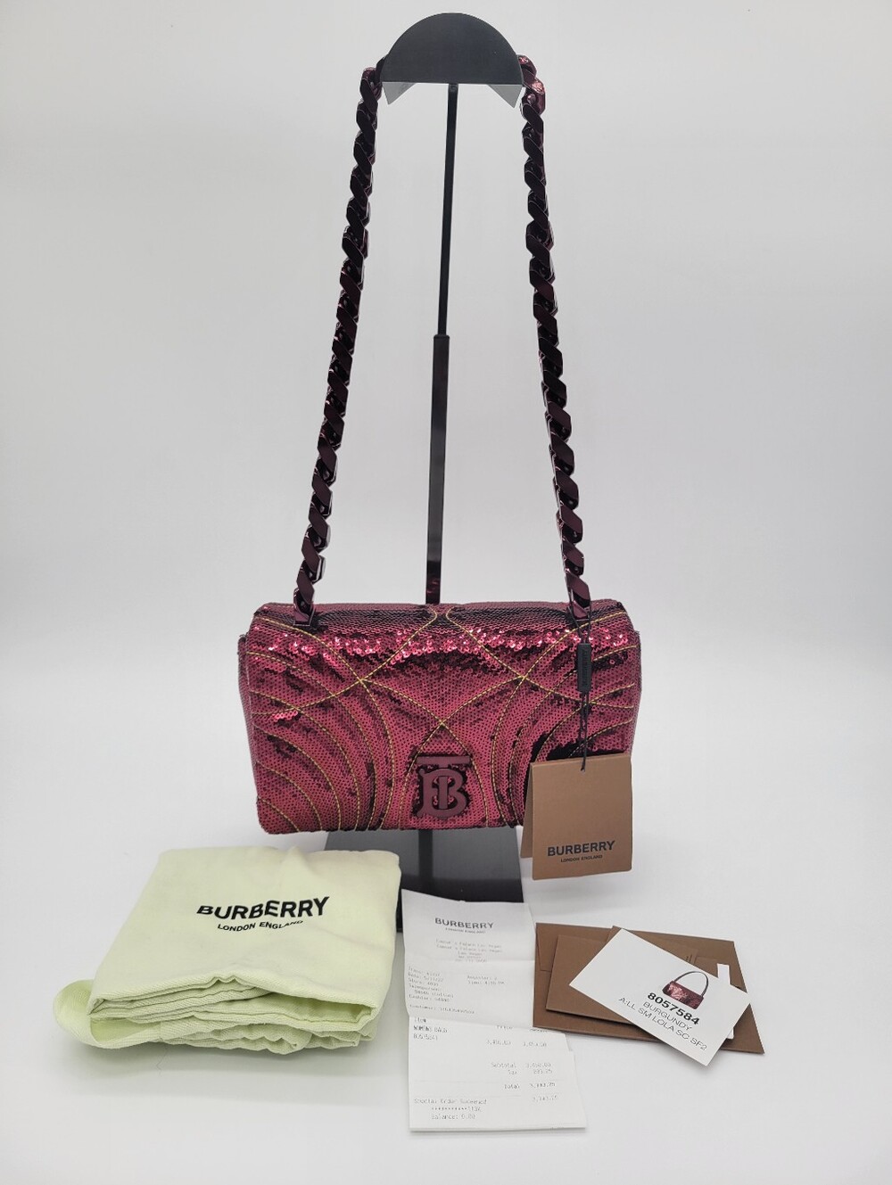 NWT Burberry Small Lola Quilted Shoulder: Limited Edition